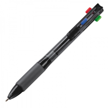 Logotrade promotional products photo of: Plastic ballpen 4in1 NEAPEL