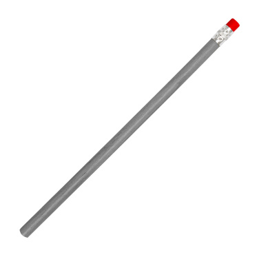 Logo trade promotional gift photo of: Pencil with eraser HICKORY