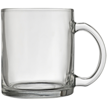 Logo trade promotional products image of: Glass mug LIMERICK 300 ml