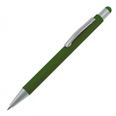 Logo trade promotional products image of: Metal ballpen touch pen soft touch SALT LAKE CITY