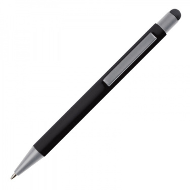 Logotrade promotional merchandise photo of: Metal ballpen touch pen soft touch SALT LAKE CITY