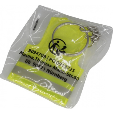 Logotrade promotional item image of: Keyring SPEEDY