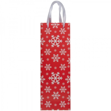 Logotrade advertising products photo of: Wine bag in Christmas design LAPLAND