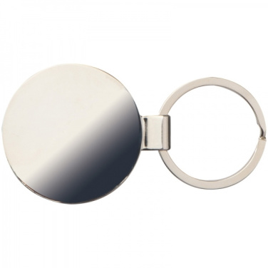 Logo trade promotional giveaways image of: Wooden keyring LANGHAUS