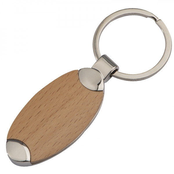 Logotrade business gift image of: Wooden keyring BALTRUM
