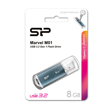 Logotrade promotional item picture of: Pendrive Silicon Power Marvel M01 3.0
