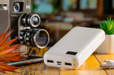 Logo trade promotional gifts image of: Power bank CRACOW