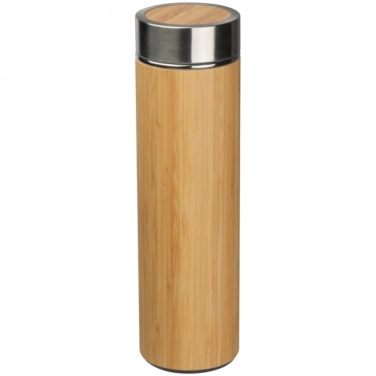 Logo trade corporate gifts picture of: Stainless steel bottle VALDEMORO 550 ml
