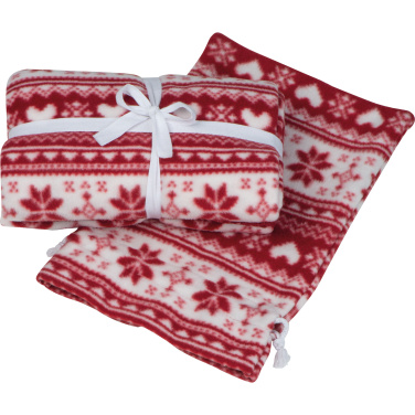 Logotrade advertising product image of: Christmassy blanket DEBRECEN