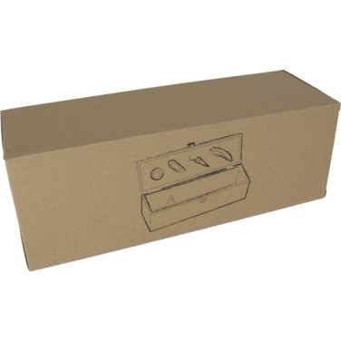 Logotrade corporate gifts photo of: Wooden wine box SAINT-ETIENNE