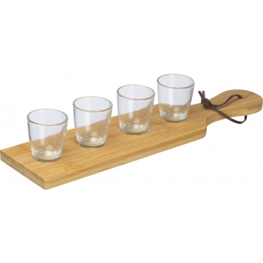 Logo trade promotional gifts picture of: Shot glass set KUFSTEIN