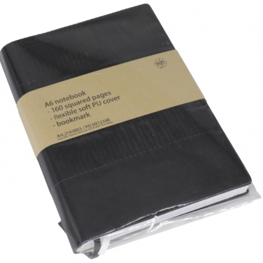 Logo trade promotional product photo of: A6 Notebook ELVERUM