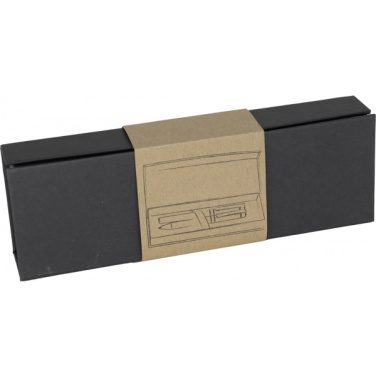 Logotrade promotional item picture of: Metal writing set KARLOVAC