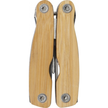 Logotrade advertising products photo of: Multifunction tool bamboo LEEDS