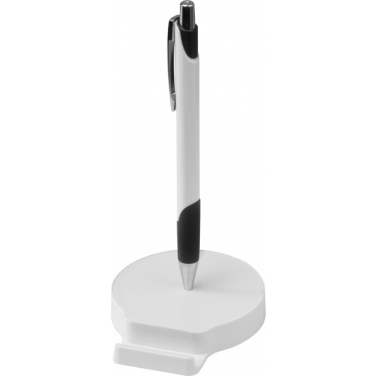 Logotrade promotional gifts photo of: Mobile phone holder with metal ballpen REGINA