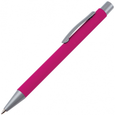 Logotrade business gifts photo of: Metal ballpen soft touch ABU DHABI