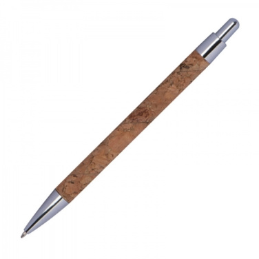 Logotrade promotional giveaways photo of: Cork pen KINGSWOOD