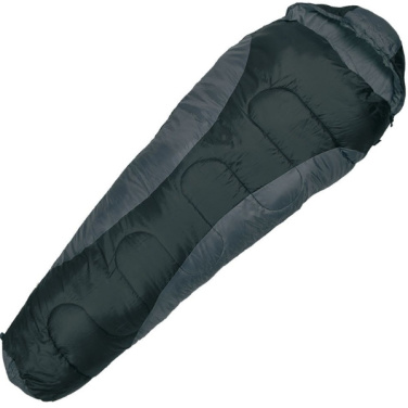 Logotrade corporate gift picture of: Sleeping bag KINABALU Schwarzwolf