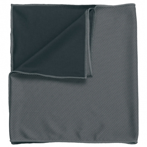 Logotrade promotional gift picture of: Towel LANAO Schwarzwolf