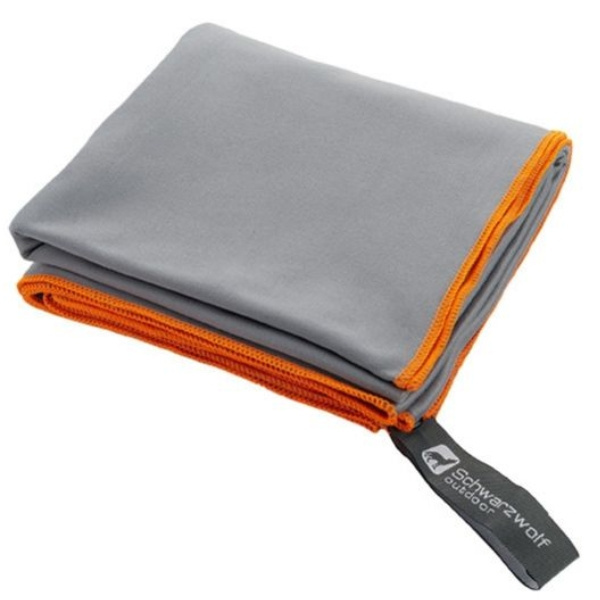 Logo trade advertising products picture of: Towel MALAREN Schwarzwolf