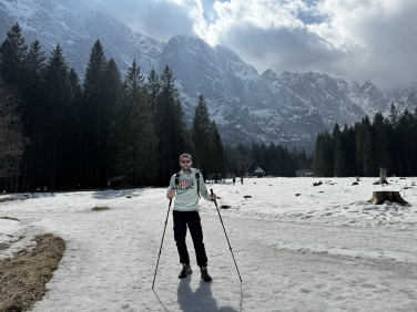 Logotrade corporate gifts photo of: Trekking poles DENALI Schwarzwolf