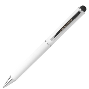 Logotrade advertising product image of: Metal ballpoint pen, touch pen, soft touch CLAUDIE Pierre Cardin
