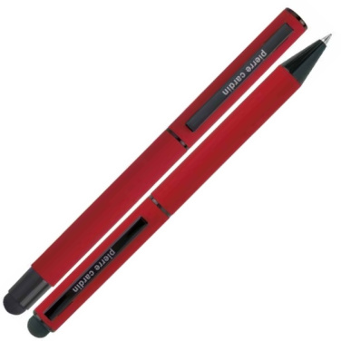 Logotrade corporate gifts photo of: Writing set touch pen, soft touch CELEBRATION Pierre Cardin