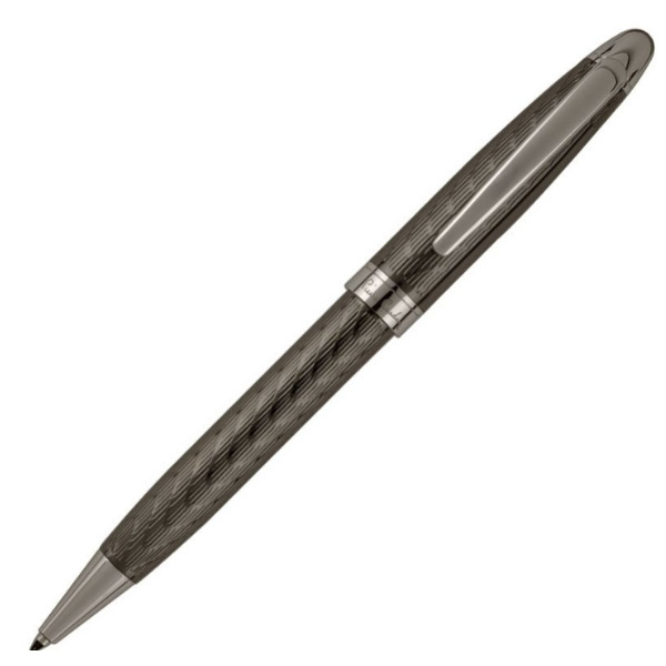 Logo trade promotional item photo of: Metal ballpoint pen OLIVIER Pierre Cardin