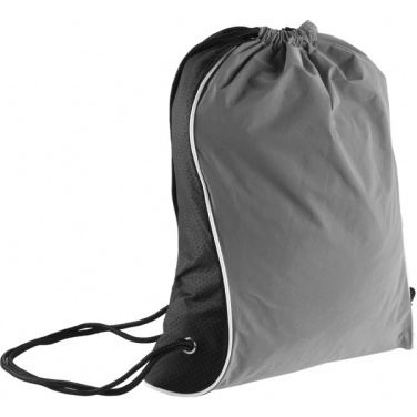 Logotrade promotional products photo of: Drawstring bag DENISON Schwarzwolf