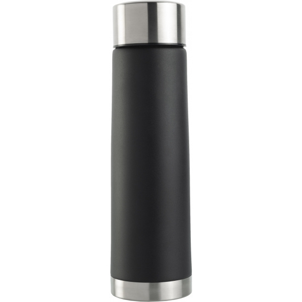 Logo trade promotional gifts picture of: Vacuum bottle RANGES Schwarzwolf