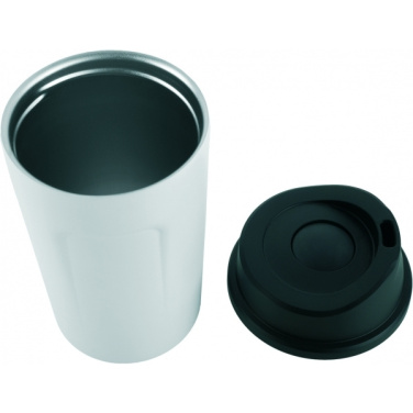 Logo trade promotional giveaway photo of: Thermo mug LIARD Schwarzwolf