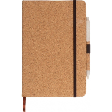 Logo trade promotional giveaway photo of: A5 Notebook BASTOGNE