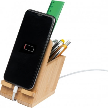Logo trade promotional giveaways image of: Desk stand FREDERICTON