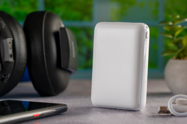Logo trade corporate gifts image of: Power bank 10 000 mAh KILLIS