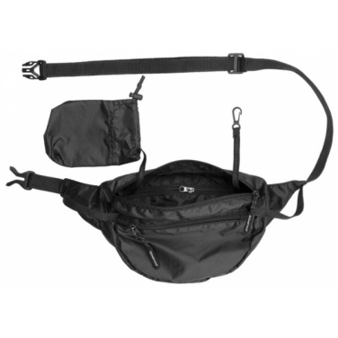 Logo trade promotional items picture of: Waist bag MOBILA Schwarzwolf