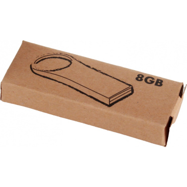 Logo trade promotional merchandise image of: Metal USB Stick 8GB