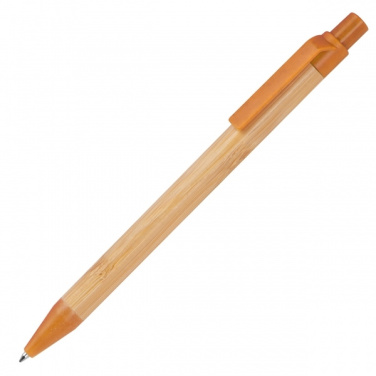 Logo trade promotional products picture of: Wheatstraw and bamboo ballpen HALLE