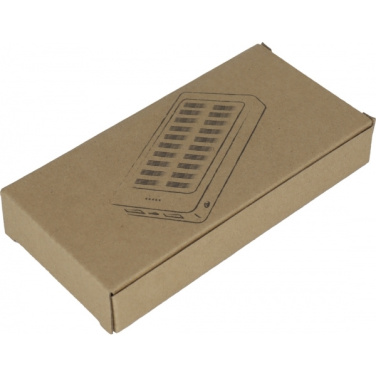 Logotrade promotional gift picture of: Bamboo power bank BAKERSFIELD