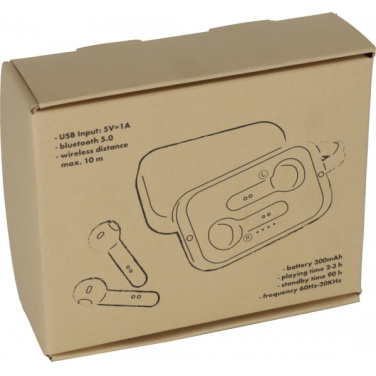 Logotrade advertising products photo of: Bluetooth earbuds BARCELONA
