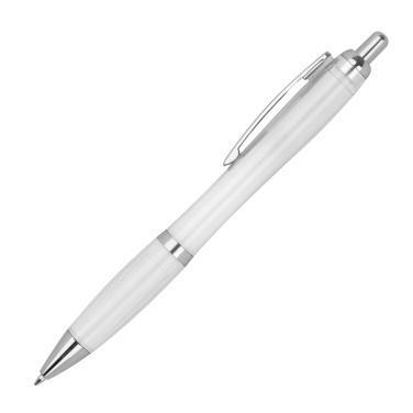 Logotrade advertising product picture of: Transparent ballpen ALKEN