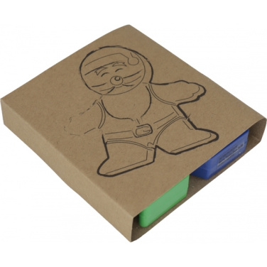Logo trade business gift photo of: Highlighters - Santa Claus