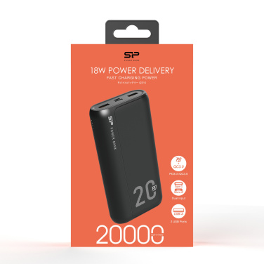 Logotrade promotional gift image of: Power bank Silicon Power QS15 20000 mAh