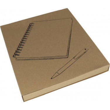 Logo trade promotional merchandise photo of: A5 notebook PISA