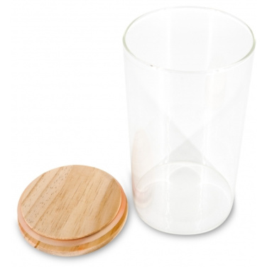 Logo trade advertising products image of: Borosilicate container ONTARIO 1000 ml