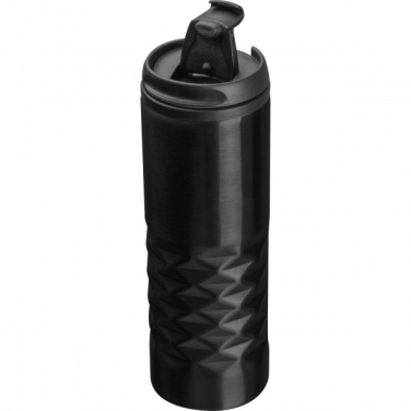Logotrade corporate gift image of: Thermal stainless steel mug SANTANDER 500 ml