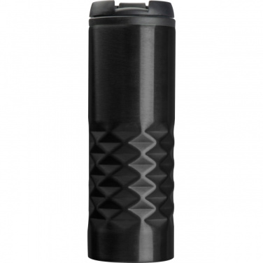Logotrade promotional giveaway image of: Thermal stainless steel mug SANTANDER 500 ml
