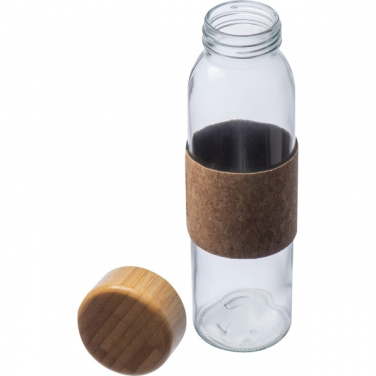 Logotrade business gifts photo of: Glass bottle SKOPJE 500 ml
