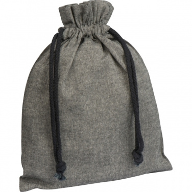 Logotrade promotional item picture of: Recycled cotton bag PASADENA