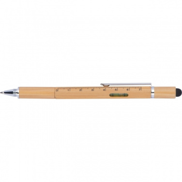 Logotrade promotional item picture of: 6in1 multifunctional pen COIMBRA