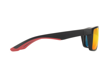 Logo trade promotional merchandise image of: Sunglasses IRAVADI Schwarzwolf